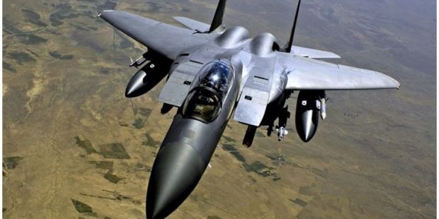 ABD'ye ait bir F-15 savaş uçağı İngiltere açıklarında düştü