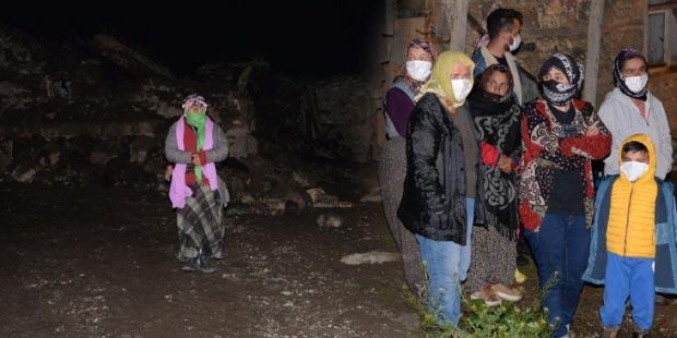 Depremde en fazla etkilenen köy elmalı