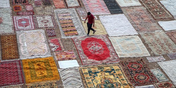 En çok ABD'ye gönderiyorlar! 'Halı tarlaları' görsel şölen oluşturdu