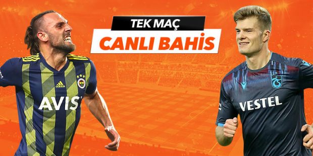Fenerbahçe - Trabzonspor maçı Tek Maç ve Canlı Bahis seçenekleriyle Misli.com’da