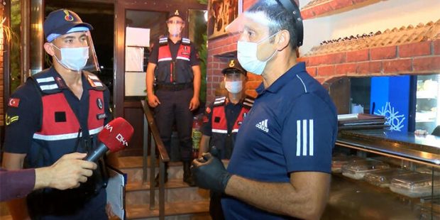 İstanbul'da "yeni normal" denetimi yapıldı
