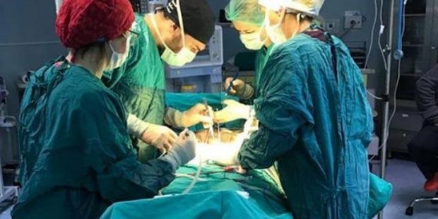 Karın ve mide ağrısı ile gitti! 7 buçuk kilogramlık kitle çıktı