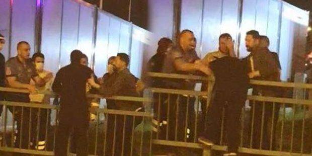 Korku dolu anlar! Kolundan yakalayıp kurtardılar