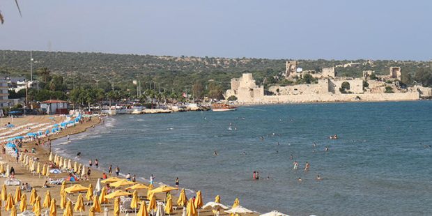 Mersin Kızkalesi'ne gelecek tatilcilere Kovid-19 tedbirleri uyarısı