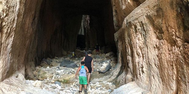 Mühendislik harikası Titus Tüneli'ne turist akını