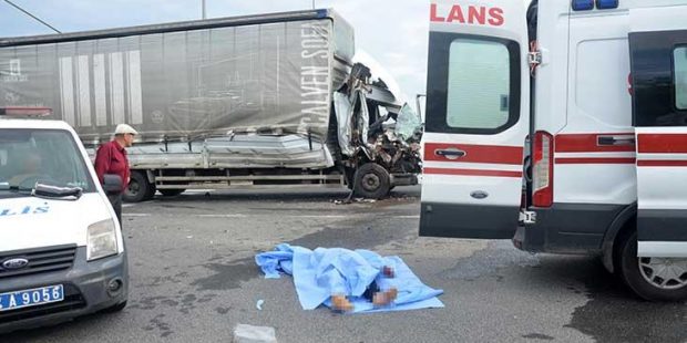 Ordu güne korkunç bir kaza haberi ile uyandı