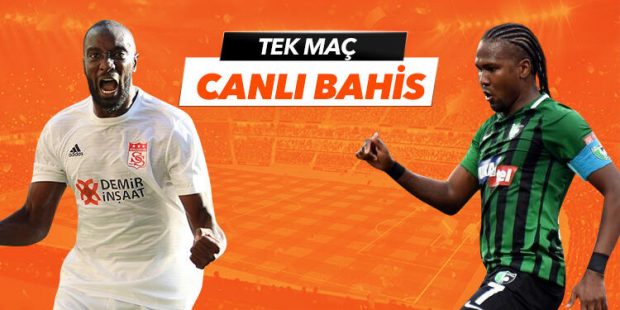 Sivasspor - Denizlispor maçı Tek Maç ve Canlı Bahis seçenekleriyle Misli.com’da
