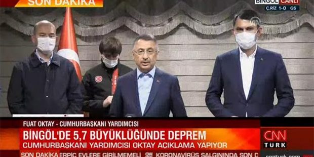 Son dakika | Cumhurbaşkanı Yardımcısı Oktay: Durumu kritik olan vatandaşımız yok