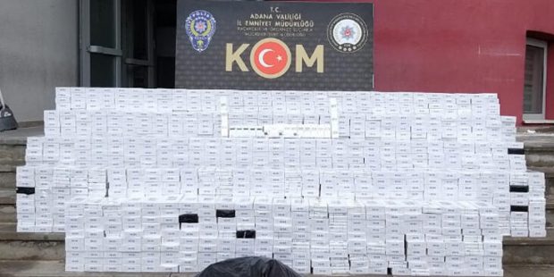 Adana'da saman balyaları arasından çıktı! 15 bin adet...