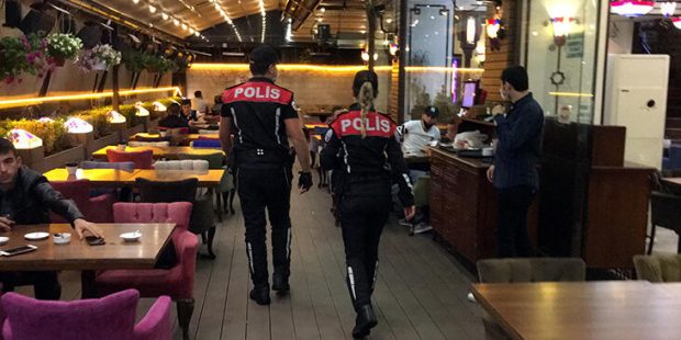 Ankara'da 1500 polisle corona virüs denetimi