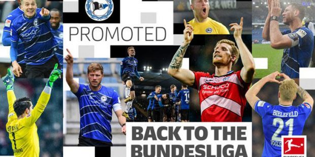 Arminia Bielefeld Bundesliga'ya yükseldi