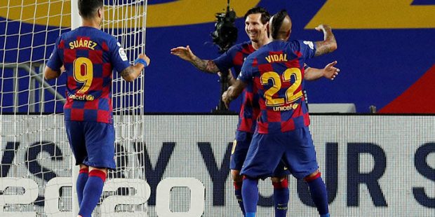 Barcelona, Leganes'i 2-0 mağlup etti! Messi yine yazdı...