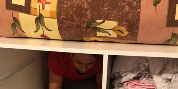 Dolabın içine gizli bölme yapmış! FETÖ şüphelisi tutuklandı