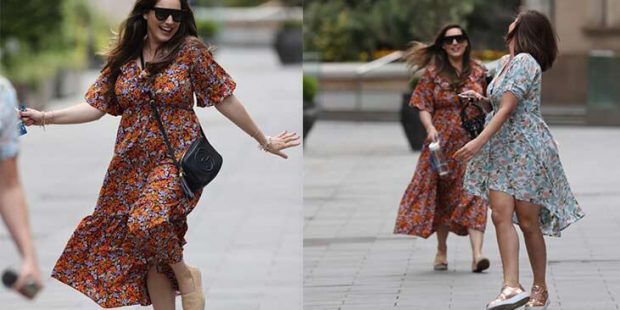Kelly Brook'un işe dönüş sevinci
