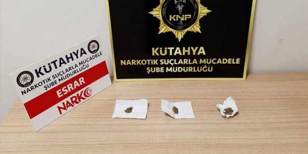 Kütahya'daki uyuşturucu operasyonuna 2 tutuklama