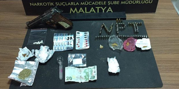 Malatya ve Gaziantep'te uyuşturucu operasyonu: 13 gözaltı