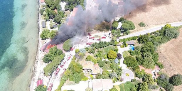 Orman Eğitim Merkezi'nde çıkan yangın söndürüldü