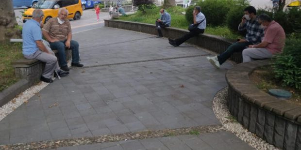 Rize'de maske takmayan 135 kişiye ceza