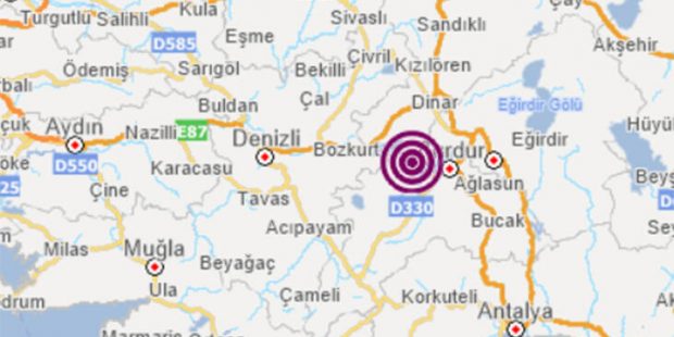 Son dakika... Burdur'da korkutan deprem!