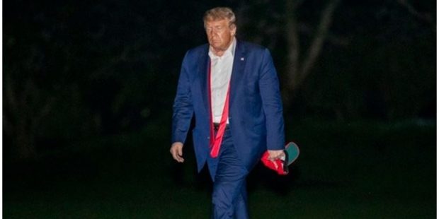 Trump, başarısız mitingin ardından derbeder oldu