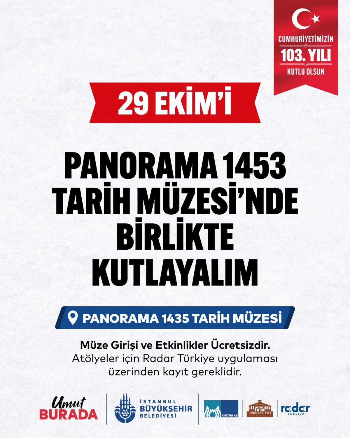Panorama 1453 Tarih Müzesi Etkinlikleri